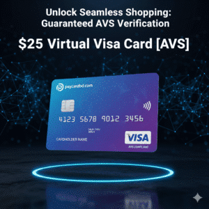 $25 Virtual Visa Card [AVS
