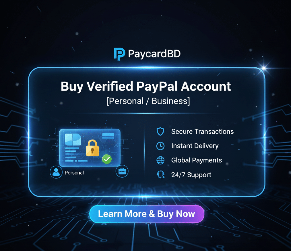 Buy Verified PayPal Account Bangladesh - Secure & Instant Access